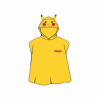 4-Home Pokémon Pikachu téged választalak gyerek poncsó, 50 x 115 cm