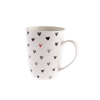 4-Home Porcelán bögre szívekkel 340 ml