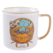 4-Home Rák csillagjegy porcelán bögre, 460 ml bögrék, csészék