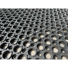 4-Home Rubber gumiszőnyeg lyukakkal, 90 x 150 cm, 90 x 150 cm lakástextília