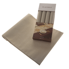 4-Home SES4004 Beige tányéralátét 30 x 45 cm, 4 db-os szett lakástextília