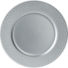 4-Home Silver Cubes tányéralátét, 33 cm