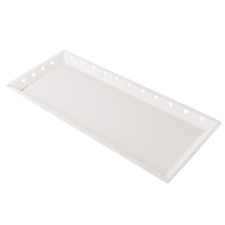 4-Home Szív tálca fehér, 45 x 3,5 x 19 cm konyhai eszköz