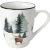 4-Home Winter Deer porcelán bögre, 320 ml
