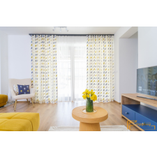  (4 minta) Felicia dekor sötétítő gyerekszobába is - Bézs alapon madarak lakástextília