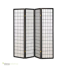  4 paneles japán stílusú paraván - 177,5 * 177 cm bútor