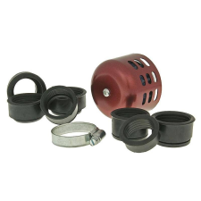 4 Power 28-44mm piros légszűrő alumínium házzal motorkerékpár szűrő