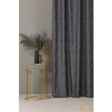  (4 szín) LUCAS jacquard szövésű dekor függöny - Inox - 340cm lakástextília