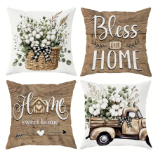  4db Vegyes mintás párnahuzat 45x45cm 601100124835446-45 lakástextília