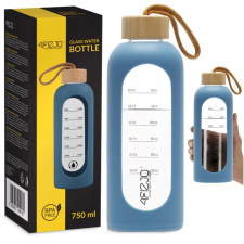 4FIZJO Üveg vizes palack 750 ml kulacs, kulacstartó