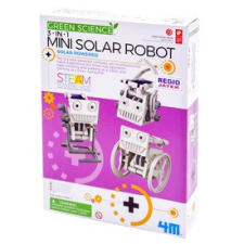 4M 3 az 1-ben napelemes robot kreatív és készségfejlesztő