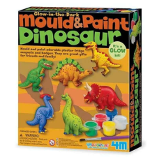 4M Dinoszaurusz gipszkiöntő készlet kreatív és készségfejlesztő