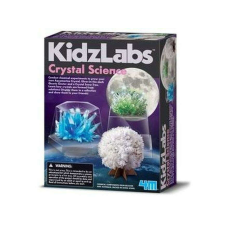 4M KidzLabs Kristály Növesztő Készlet - 3 db Kristály oktatójáték