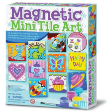 4M Mágneses csempe művész készlet  Ajánlott 3-6 éves korig lányoknak (04259) kreatív és készségfejlesztő