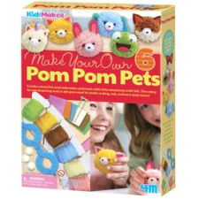 4M Pom pom állatkák 04760 kreatív és készségfejlesztő