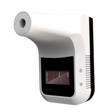 4PRO Fix telepítésű Hőmérő, infravörös, LCD kijelző, 1mp-es mérés, érintkezésmentes lázmérő
