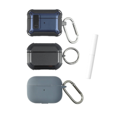 4smarts Alpha Apple Airpods 4 tokok szettben, 3db, színes fülhallgató, fejhallgató tok
