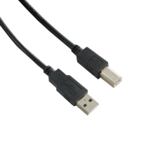 4world USB 2.0 kábel type A-B M/M 5m High Quality ferrite kábel és adapter