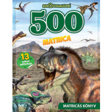  500 matrica - Dinoszauruszok gyermek- és ifjúsági könyv
