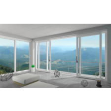  500x240 emelő toló erkély ajtó C tip. Rehau synego nyílászáró