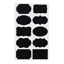  50 darabos öntapadós konyhai jelölő címke – Vegyes minta sütés és főzés