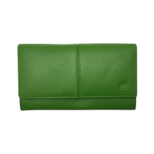  512930 048 Giorgio Carelli bőr pénztárca zöld pénztárca