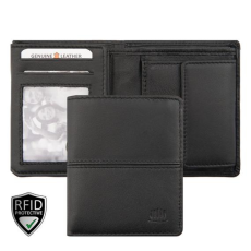  517365 002 Giorgio Carelli bőr pénztárca fekete