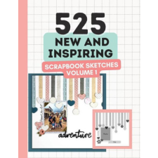 525 New and Inspiring Scrapbook Sketches - Volume 1 idegen nyelvű könyv