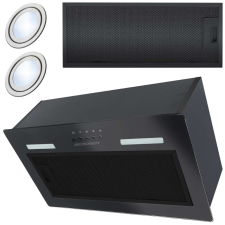  52 cm-es fekete szekrény alatti páraelszívó BT-236 páraelszívó