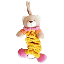 55043705 Plüss harmónika zenélő színes maci 32cm egyéb bébijáték