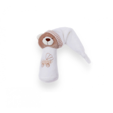 55043707 Plüss Marokfigura sípoló sapkás maci 13cm egyéb bébijáték