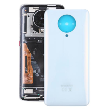  550500008Z1L Gyári akkufedél hátlap - burkolati elem Xiaomi Poco F2 Pro, fehér mobiltelefon, tablet alkatrész