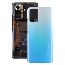  55050000Z49T Gyári akkufedél hátlap - burkolati elem Xiaomi Redmi Note 10S, kék mobiltelefon, tablet alkatrész