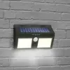  55287 Mozgásérzékelős szolár reflektor, fali, COB LED