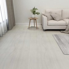  55 db krémszínű öntapadó PVC padlólap 5,11 m² dekorburkolat