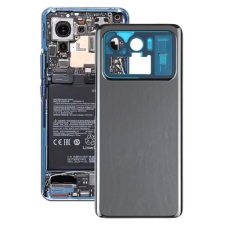  56000700K100 Gyári akkufedél hátlap - burkolati elem Xiaomi Mi 11 Ultra, fekete mobiltelefon, tablet alkatrész