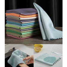  5 db Mikroszálas törlőkendő, tisztítókendő üvegfelületekhez sütés és főzés