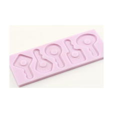 5 kulcs szilikon fondant forma sütés és főzés