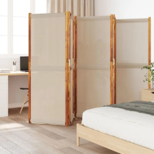  5 paneles tópszínű térelválasztó 350 x 180 cm bútor