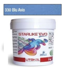  5KG LITOKOL STARLIKE EVO 330 EPOXY GYANTA FUGÁZÓ - BLUE AVIO medence kiegészítő