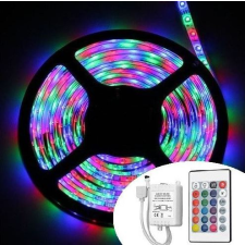 5M-es színes (RGB) távirányítható led szalag szett (BBV) világítási kellék