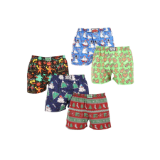  5PACK férfi bő szárú boxeralsók Styx art klasszikus gumipánt többszínű (5A1408134) XXL férfi alsó