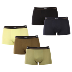  5PACK Férfi boxeralsó BOSS többszínű (50531660 987) L