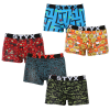  5PACK férfi boxeralsó Styx art sportos gumipánt többszínben (5G1269124) XL