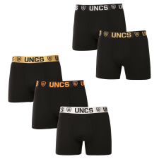 5PACK férfi boxeralsók UNCS fekete (24Z162PSPP) XXL férfi alsó