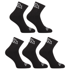  5PACK zokni Styx bokazokni fekete (5HK960) L