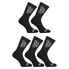  5PACK zokni Styx magas fekete (5HV960) L