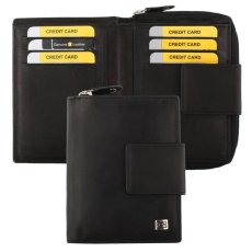  646087 012 Choice női bőr pénztárca fekete