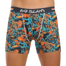 69SLAM Férfi boxeralsó fit FIRE DANCE DYLAN (MBYFRD-PO) L férfi alsó