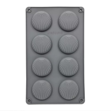  6 adagos szilkon sütőforma-kagyló sütés és főzés